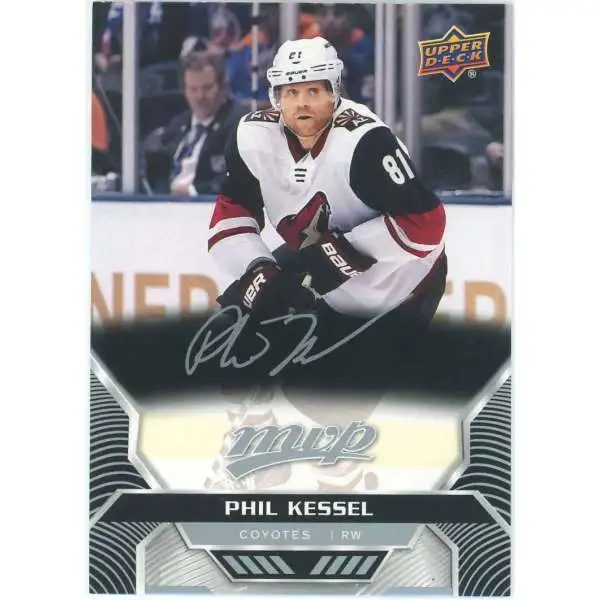 NHL Arizona Coyotes 2020-21 MVP Hockey Silver Script Parallel Phil Kessel #198