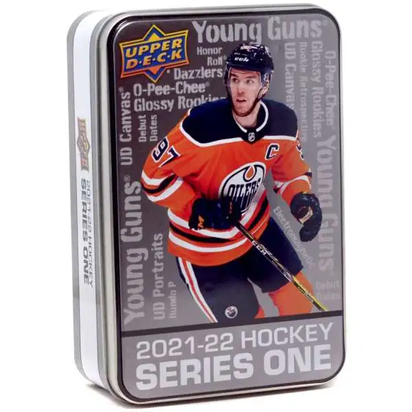 NHL Upper Deck 2021-22 Series 1 Hockey Collector's Tin [EMPTY]