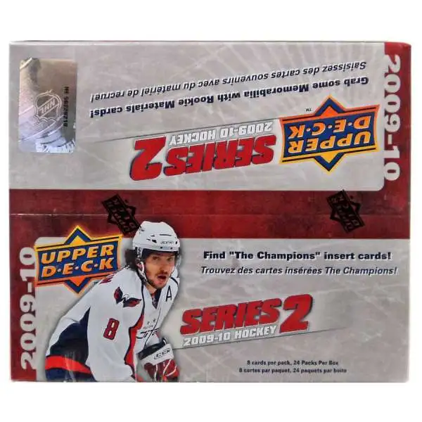 NHL Upper Deck 2009-10 Hockey Series 2 Trading Card RETAIL Box