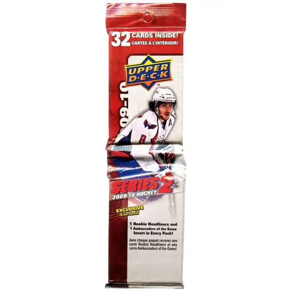 NHL Upper Deck 2009-10 Series 2 Hockey Trading Card VALUE Pack [32 Cards]