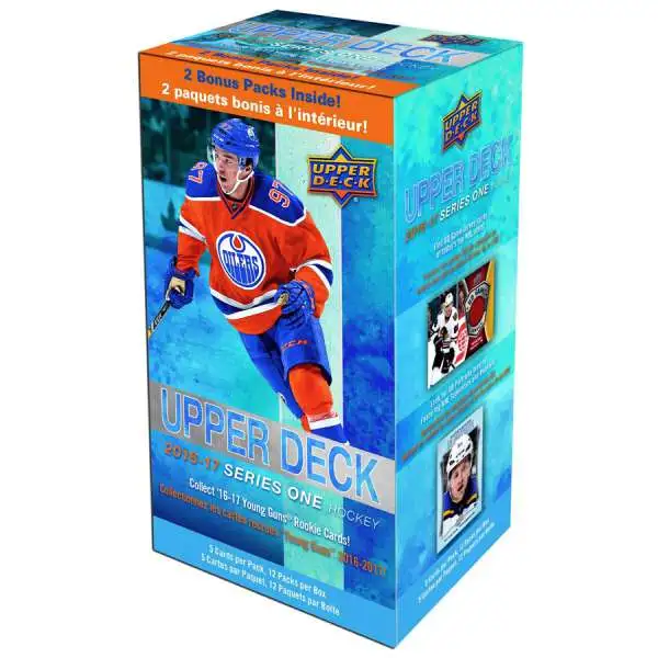 NHL Upper Deck 2016-17 Series 1 Hockey Trading Card BLASTER Box [12 Packs]