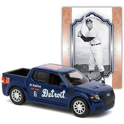 MLB Hall of Fame Series Detroit Tigers Ford Truck Diecast Car [With Al Kaline Card]