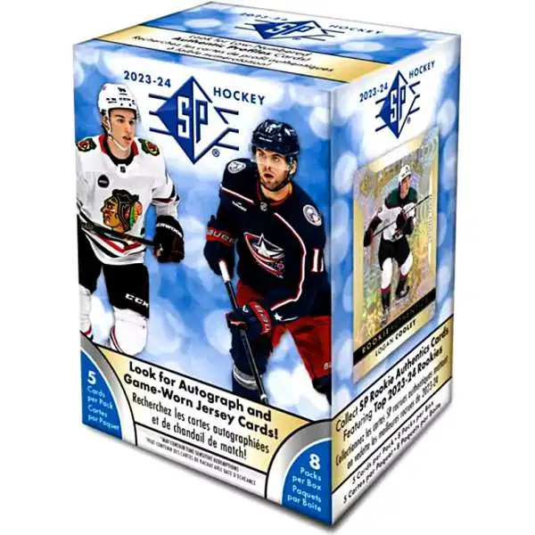 NHL Upper Deck Cards 2023-24 SP Hockey Trading Card BLASTER Box [8 Packs]