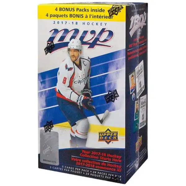 NHL Upper Deck 2017-18 MVP Hockey Trading Card BLASTER Box