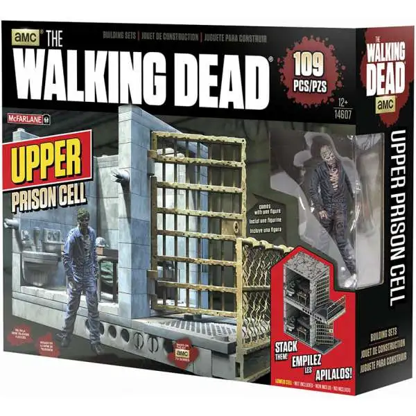 McFarlane Toys The Walking Dead UPPER Prison Cell Building Set