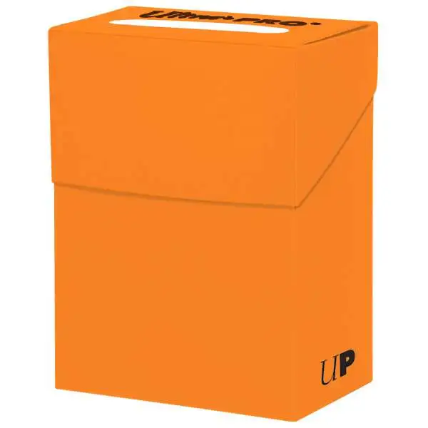 Ultra Pro Card Supplies Pumpkin Orange Deck Box