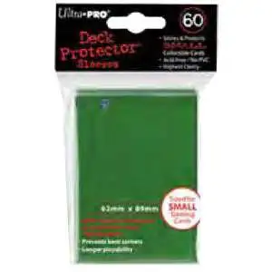 Ultra Pro Card Supplies Deck Protector Green Small Card Sleeves [60 ct Small]