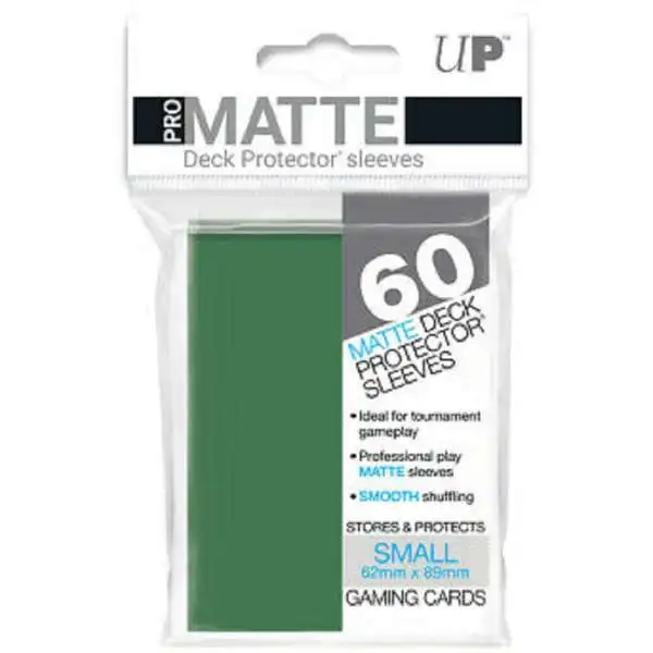 Ultra Pro Card Supplies Non-Glare Pro-Matte Aqua Small Card Sleeves [60 Count]