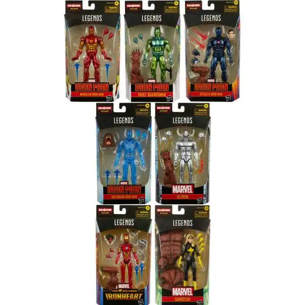 Marvel Legends Ursa Major Series Set of 7 Action Figures