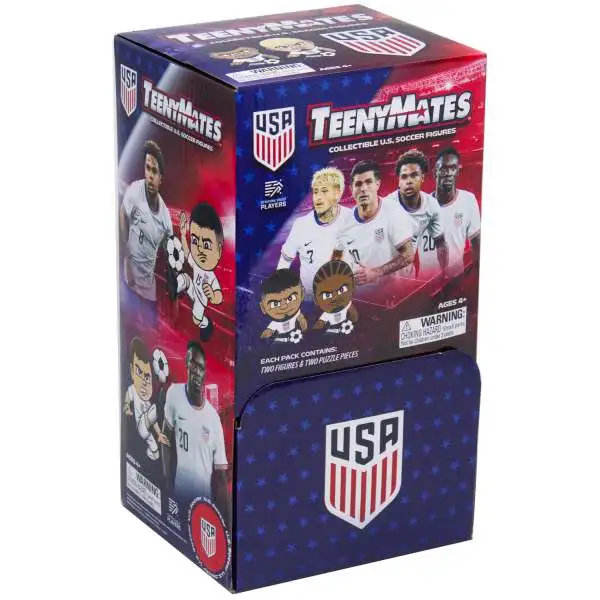 TeenyMates USA Soccer Mystery Box [32 Packs]