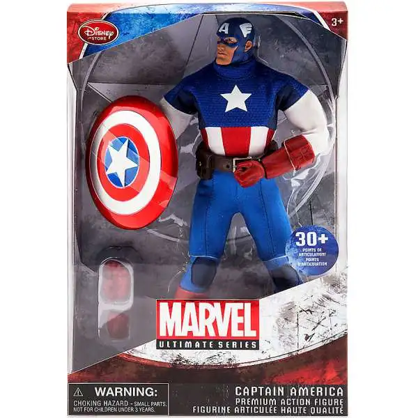 Disney Marvel Ultimate Series Captain America Exclusive Premium Action Figure