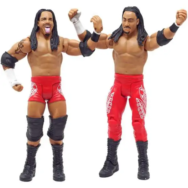 WWE Wrestling Battle Pack Series 11 Jimmy Uso & Jey Uso Action Figure 2-Pack [Damaged Package]