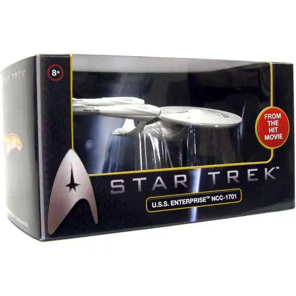 Hot Wheels Star Trek Movie U.S.S. Enterprise NCC-1701 Diecast Vehicle [2009, Damaged Package]