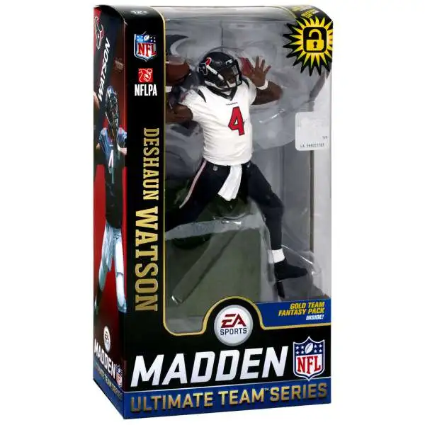 McFarlane Toys NFL Houston Texans EA Sports Madden 19 Ultimate Team Series 2 Deshaun Watson Action Figure [White Jersey]
