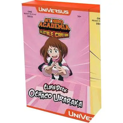 My Hero Academia Collectible Card Game Series 6 Jet Burn Ochaco Uraraka Clash Deck
