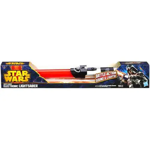 Star Wars Darth Vader Electronic Lightsaber [2013, Damaged Package]