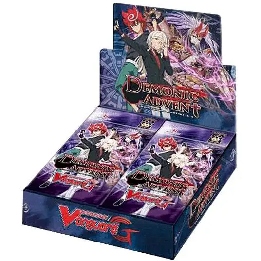 Cardfight Vanguard Trading Card Game G Booster 11 Demonic Advent Booster Box [16 Packs]
