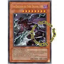 YuGiOh Shonen Jump Ultra Rare Van'Dalgyon the Dark Dragon Lord JUMP-EN023