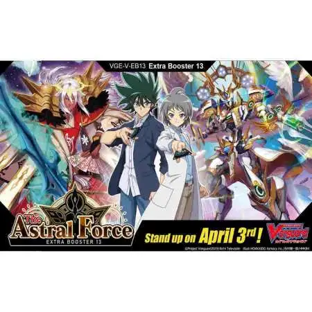 Cardfight Vanguard V Trading Card Game The Astral Force Extra Booster Box VGE-V-EB13 [12 Packs]