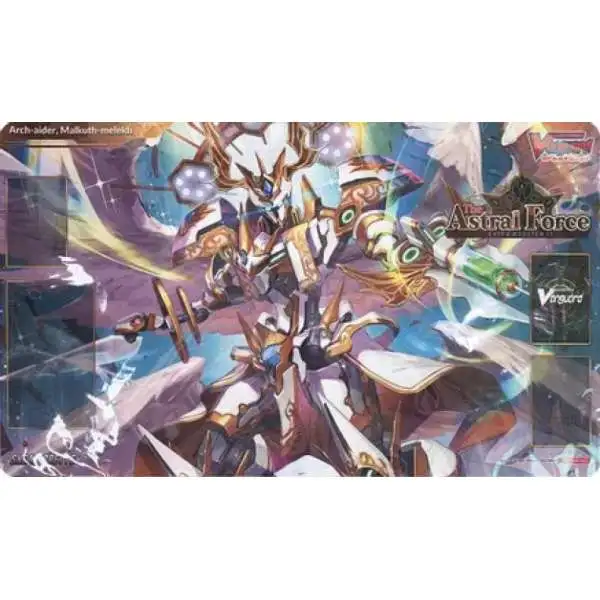 Cardfight Vanguard V Trading Card Game The Astral Force Playmat [Arch-aider, Malkuth-melekh]
