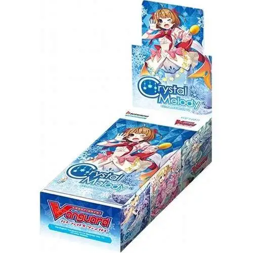 Cardfight Vanguard V Trading Card Game Crystal Melody Extra Booster Box VGE-V-EB11 [12 Packs]