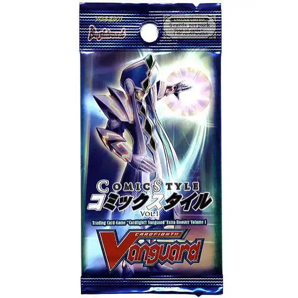 Cardfight Vanguard Trading Card Game Comic Style Vol. 1 Booster Pack