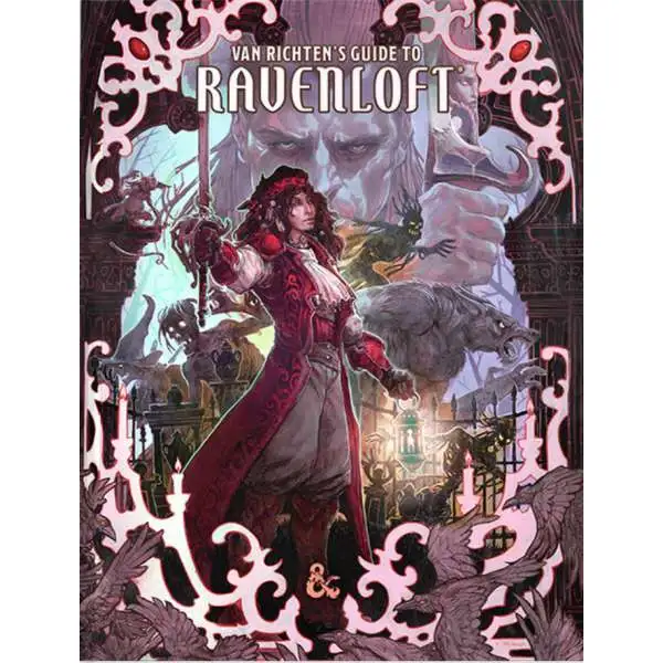 Dungeons & Dragons 5th Edition Van Richten's Guide to Ravenloft Hardcover Roleplaying Book [Alternate Cover]