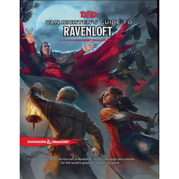 Dungeons & Dragons 5th Edition Van Richten's Guide to Ravenloft Hardcover Roleplaying Book [Regular Cover]