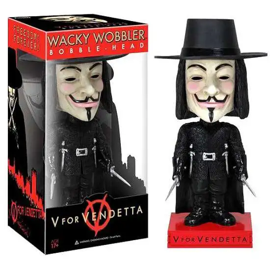 Funko Wacky Wobbler V for Vendetta Bobble Head [Damaged Package]