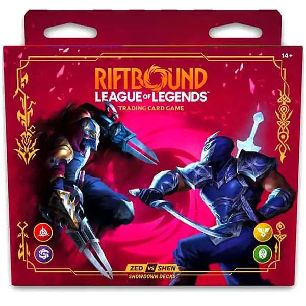 Riftbound League of Legends Trading Card Game Vendetta Zed vs