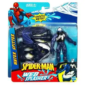 Spider-Man 2010 Venom Action Figure Set (with Water Spitter)