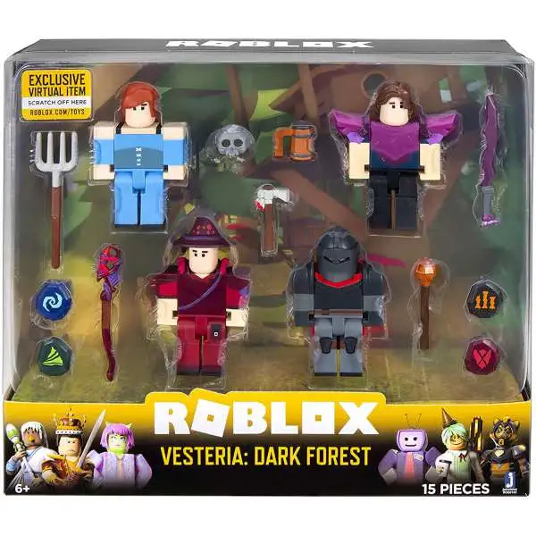 Roblox Vesteria: Dark Forest 3-Inch Figure 4-Pack Set