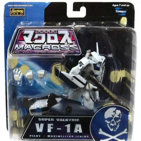 Robotech / Macross Macross Series 3 VF-1A Super Valkyrie Action Figure [Maximillian Jenius, Damaged Package]