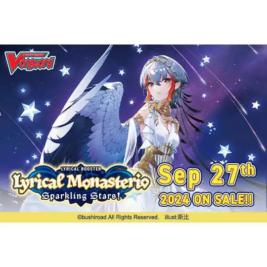Trading Card Game Cardfight Vanguard Divinez Lyrical Monasterio Sparkling Stars! Booster Box LBT01 [16 Packs] (Pre-Order ships September)