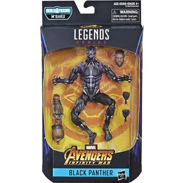 Marvel Legends M'Baku Series Black Panther Action Figure [Vibranium, Damaged Package]
