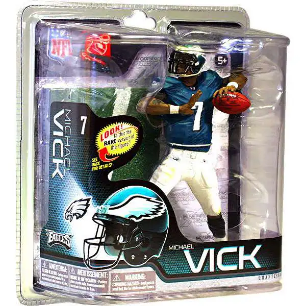 McFarlane Toys NFL 2nd Edition Michael Vick Atlanta Falcons 3 Football  Figure for sale online