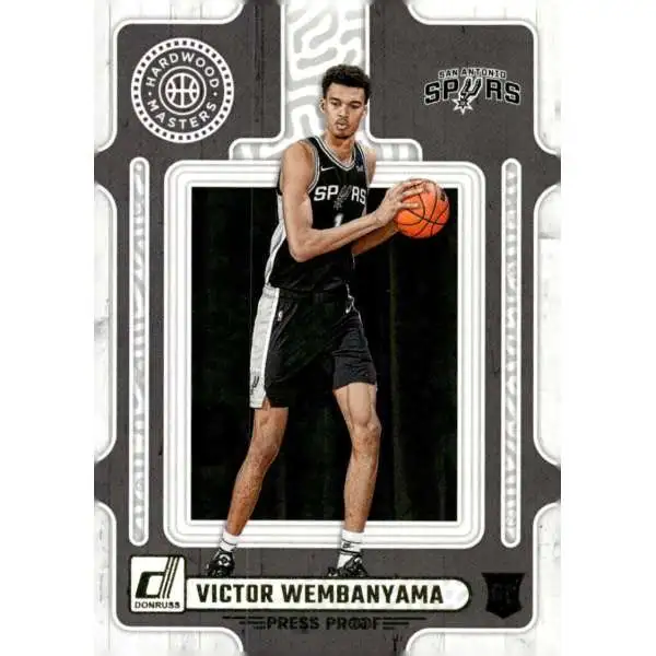 NBA San Antonio Spurs 2023-24 Panini Donruss Hardwood Masters Victor Wembanyama #3 [Rookie]