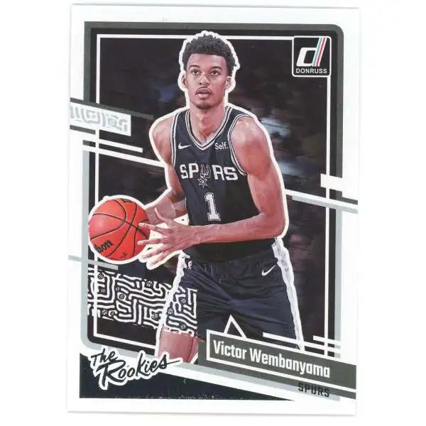 NBA San Antonio Spurs 2023-24 Panini Donruss The Rookies Victor Wembanyama #1 [Rookie]