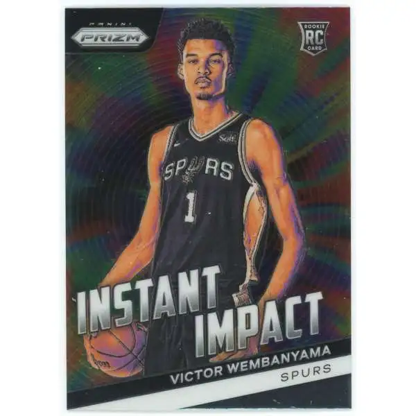 NBA San Antonio Spurs 2023-24 Panini Prizm Instant Impact Victor Wembanyama #3 [Rookie]
