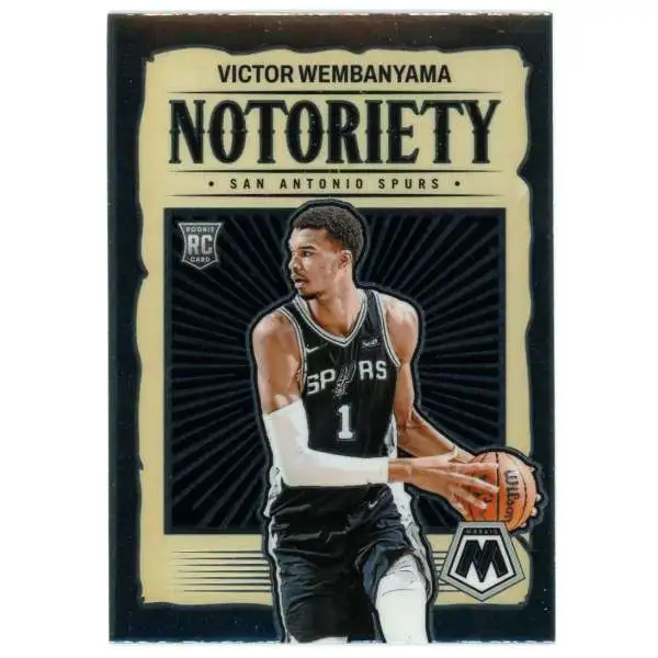 NBA 2023-24 Panini Mosaic Notoriety Victor Wembanyama #5 [Rookie]