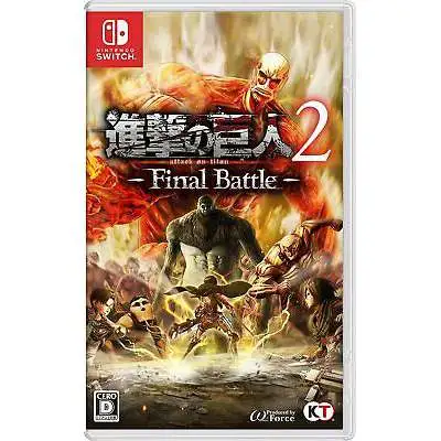 Nintendo Switch Nintendo Attack on Titan 2: Final Battle Video Game [Pre-Owned (JPN COPY)] [Pre-Owned]