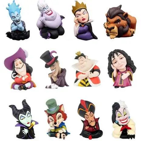 Disney Twinchees Villains Lil' Sleepers Series 1 Villains Mystery Pack [1 RANDOM Figure] (Pre-Order ships October)