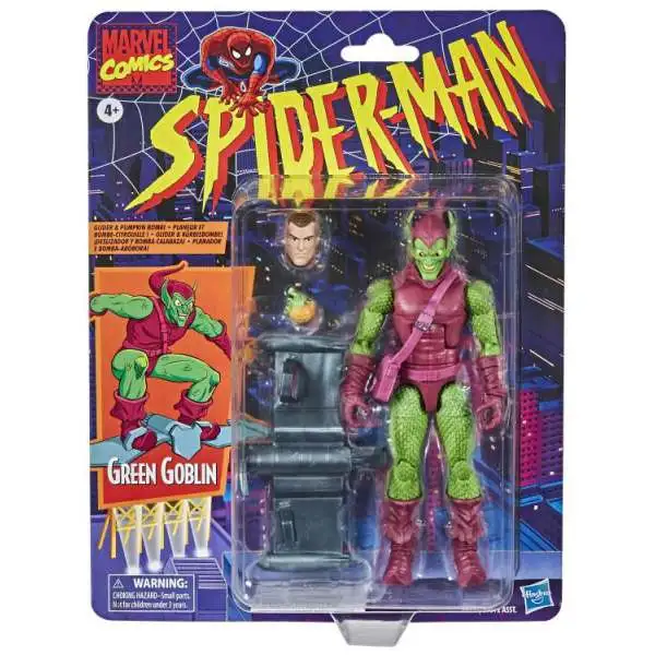 Spider-Man Marvel Legends Vintage (Retro) Series Green Goblin Action Figure