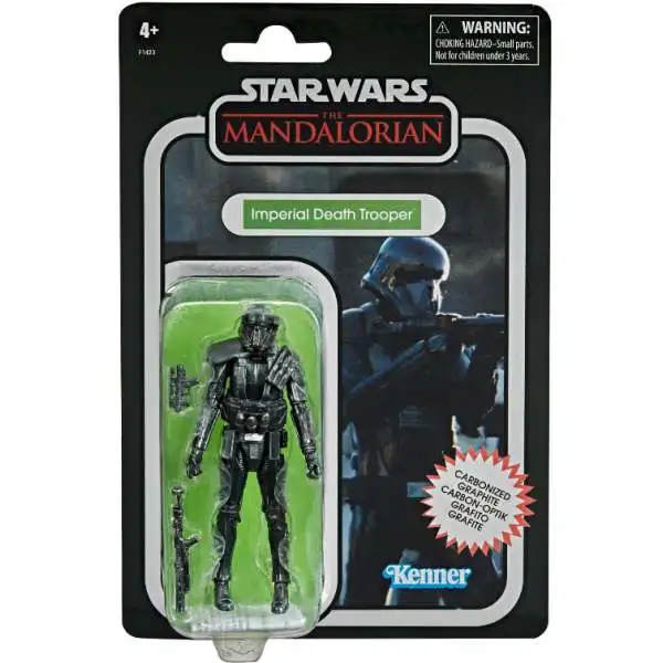 Star Wars The Mandalorian Vintage Collection Imperial Death Trooper Exclusive Action Figure [Carbonized]