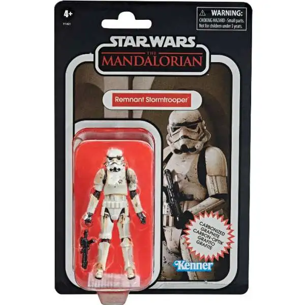 Star Wars The Mandalorian Vintage Collection Remnant Stormtrooper Exclusive Action Figure [Carbonized]
