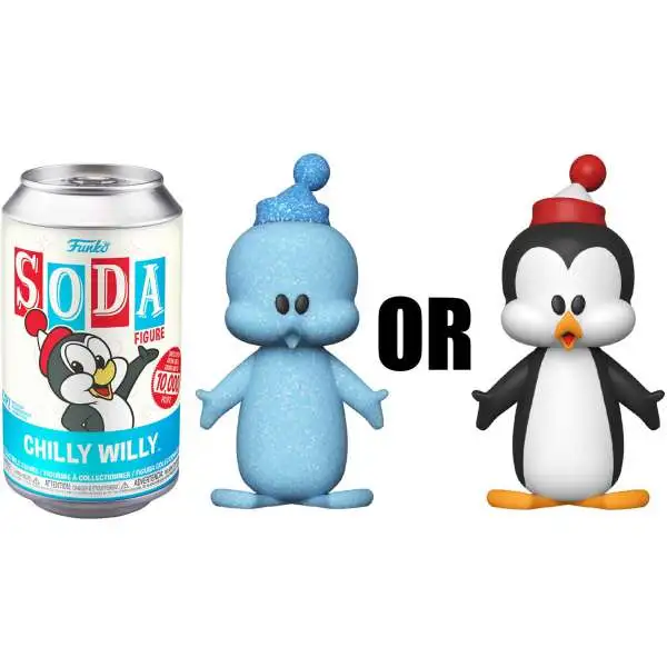 Funko Vinyl Soda Chilly Willy Limited Edition of 10,000! Figure [1 RANDOM Figure, Look For The Chase!]