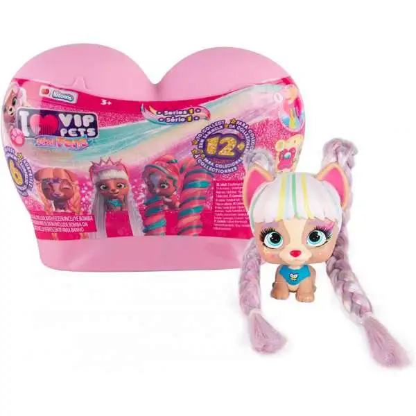 VIP Pets Surprise Hair Reveal Doll Series 3 Color Boost Mystery Pack IMC  Toys - ToyWiz