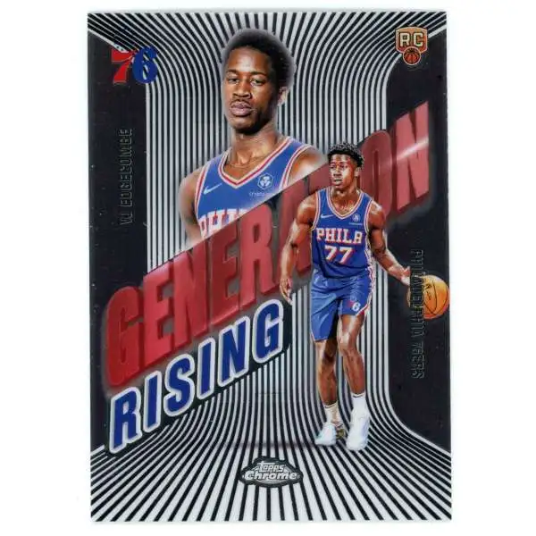 NBA 2025-26 Topps Chrome Basketball Generation Rising VJ Edgecombe GR-3 [Rookie]