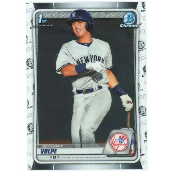 MLB New York Yankees 2020 Bowman Chrome Prospects Anthony Volpe BCP-139 [Rookie, 1st Bowman]