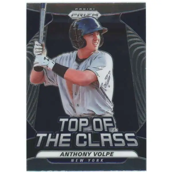 MLB New York Yankees 2020 Panini Prizm Anthony Volpe TOC-30 [Rookie, Top of the Class]